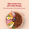 Hearty Turkey, Fish & Chicken Grain-Free Oven-Baked Dog Food, 2 kg, suitable for all breeds, by Heads Up for Tails.