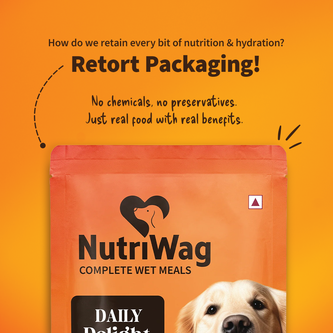 NutriWag Balanced Meals With Chicken, Rice & Pumpkin For Dog - 300g