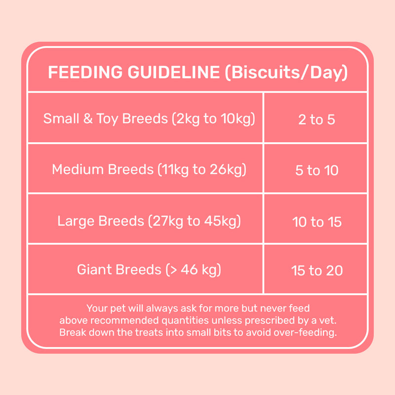 HUFT YIMT Apple & Cinnamon Vegetarian Dog Biscuits - Heads Up For Tails