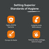 Meowsi by HUFT OdourShield Cat Litter, unscented, 5 kg, 99% dust-free, clumps 3x faster, antibacterial protection.