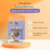 HUFT Yum Nums Senior Dog Treats Soft & Chewy Sticks Blueberries & Ashwagandha With Chicken - 70 gm - Heads Up For Tails