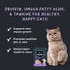 Meowsi by HUFT Tuna & Chicken in Broth Cat Wet Food, 80 gm, with vitamins and minerals, grain-free formula.