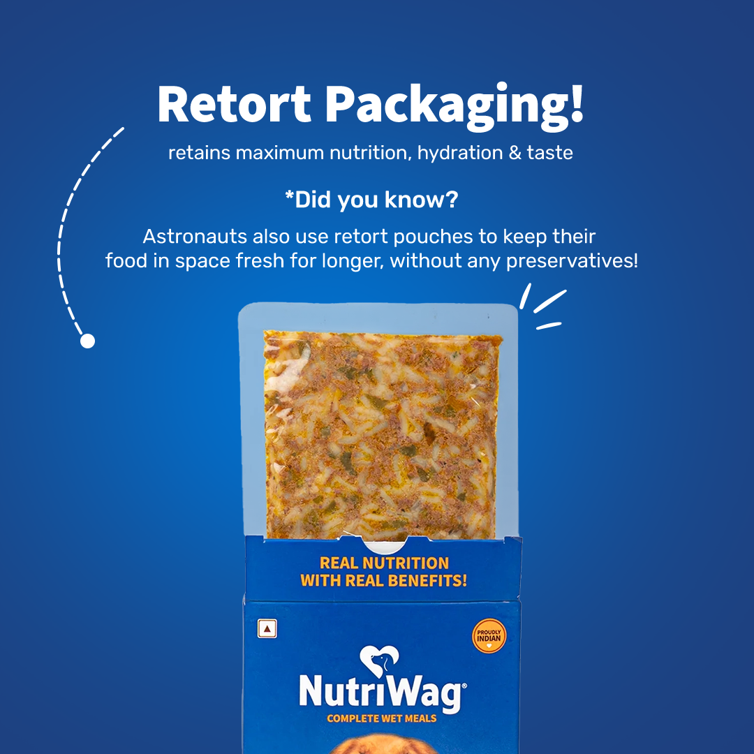 NutriWag Complete Wet Meals With Chicken, Rice & Pumpkin For Dog