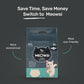 Meowsi by HUFT Tofu Cat Litter - Unscented - 6 Ltr - Heads Up For Tails