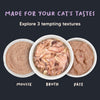 Meowsi by HUFT Tuna & Chicken in Broth Cat Wet Food, 80 gm, with vitamins and minerals, grain-free formula.