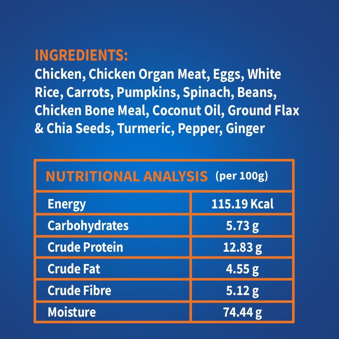 NutriWag Complete Wet Meals With Chicken, Rice & Pumpkin For Dog