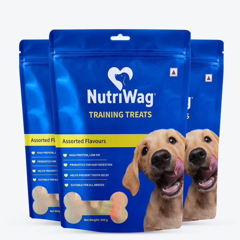 NutriWag Assorted Training Bites Treats For Dog - 200 gm