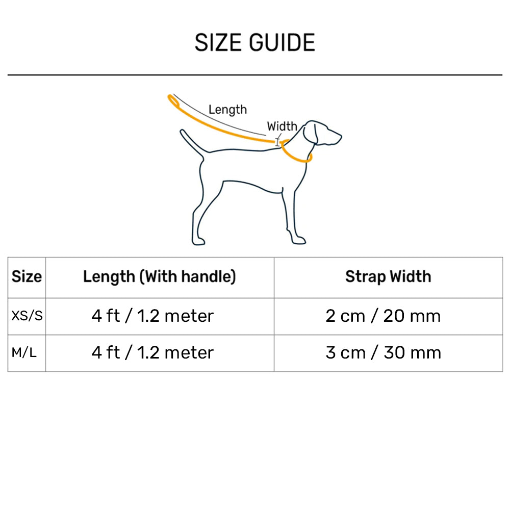 HUFT Basics Dog Leash - Blue - Heads Up For Tails
