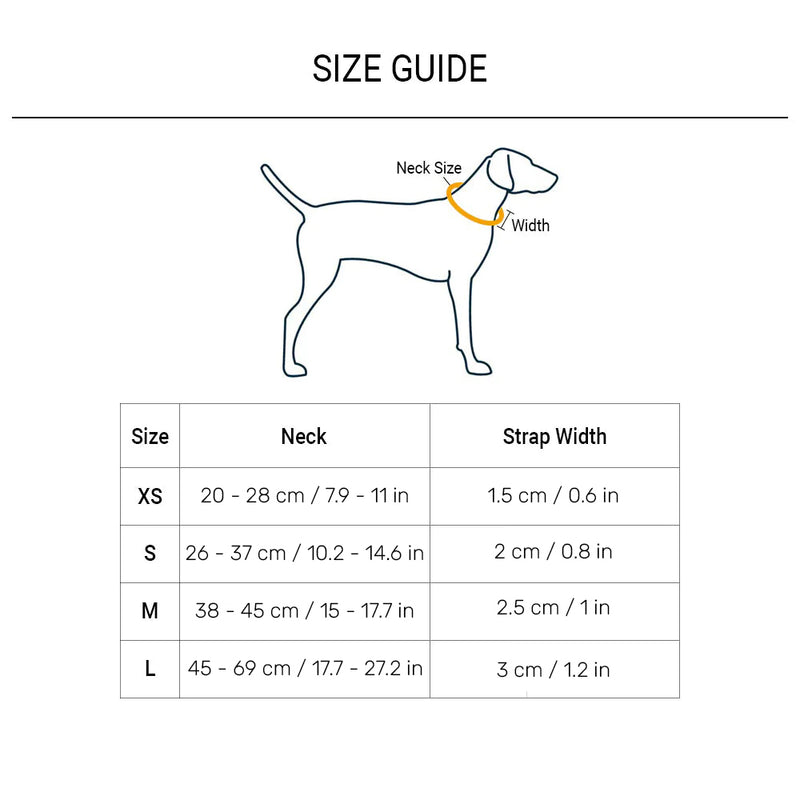 HUFT Basics Dog Collar - Teal Blue - Heads Up For Tails