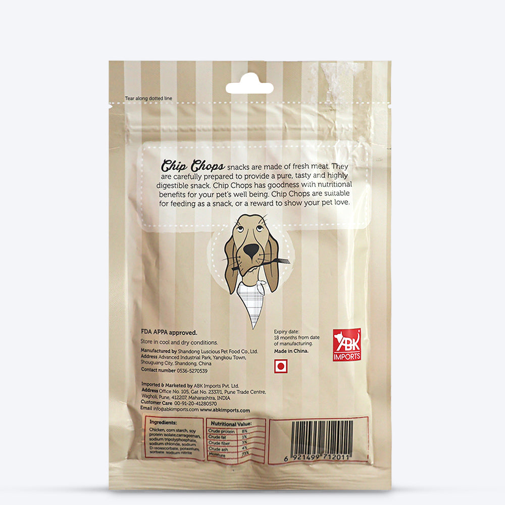 Chip Chops Dog Treats - Devilled Chicken Sausage - 70 g - Heads Up For Tails