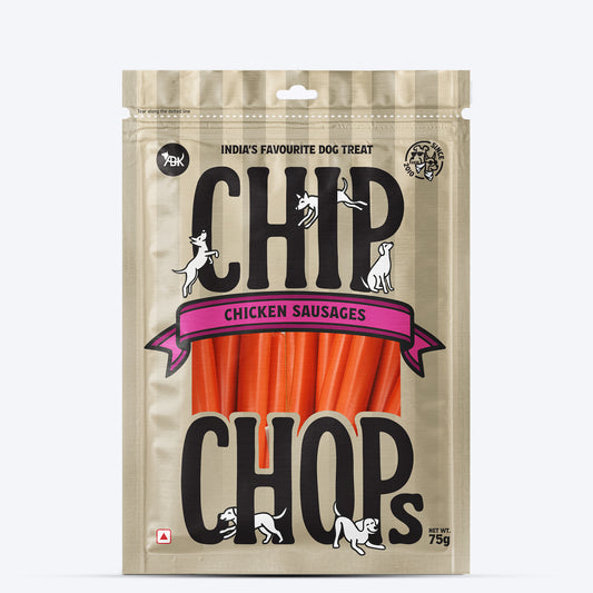 Chip Chops Devilled Chicken Sausage Treats For Dog - 70 g