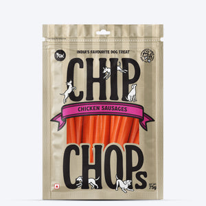 Chip Chops Devilled Chicken Sausage Treats For Dog - 70 g