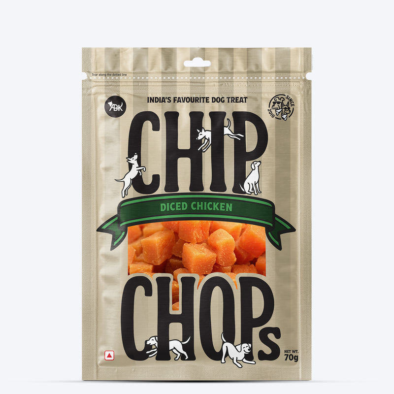 Chip Chops Diced Chicken Treats For Dog