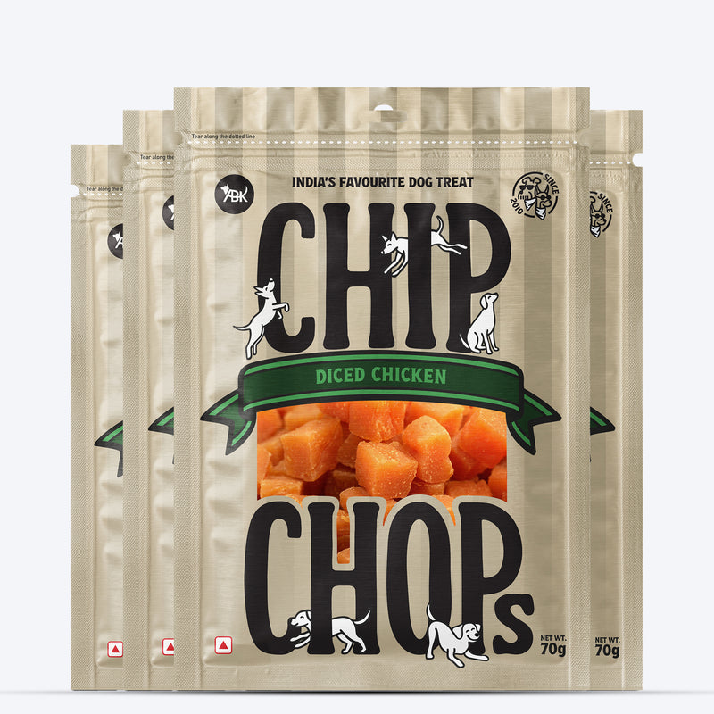 Chip Chops Diced Chicken Treats For Dog
