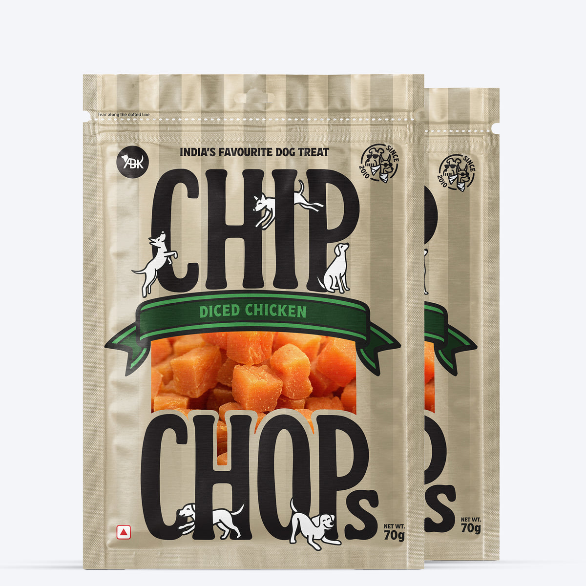 Chip Chops Diced Chicken Treats For Dog