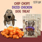 Chip Chops Dog Treats - Diced Chicken - Heads Up For Tails