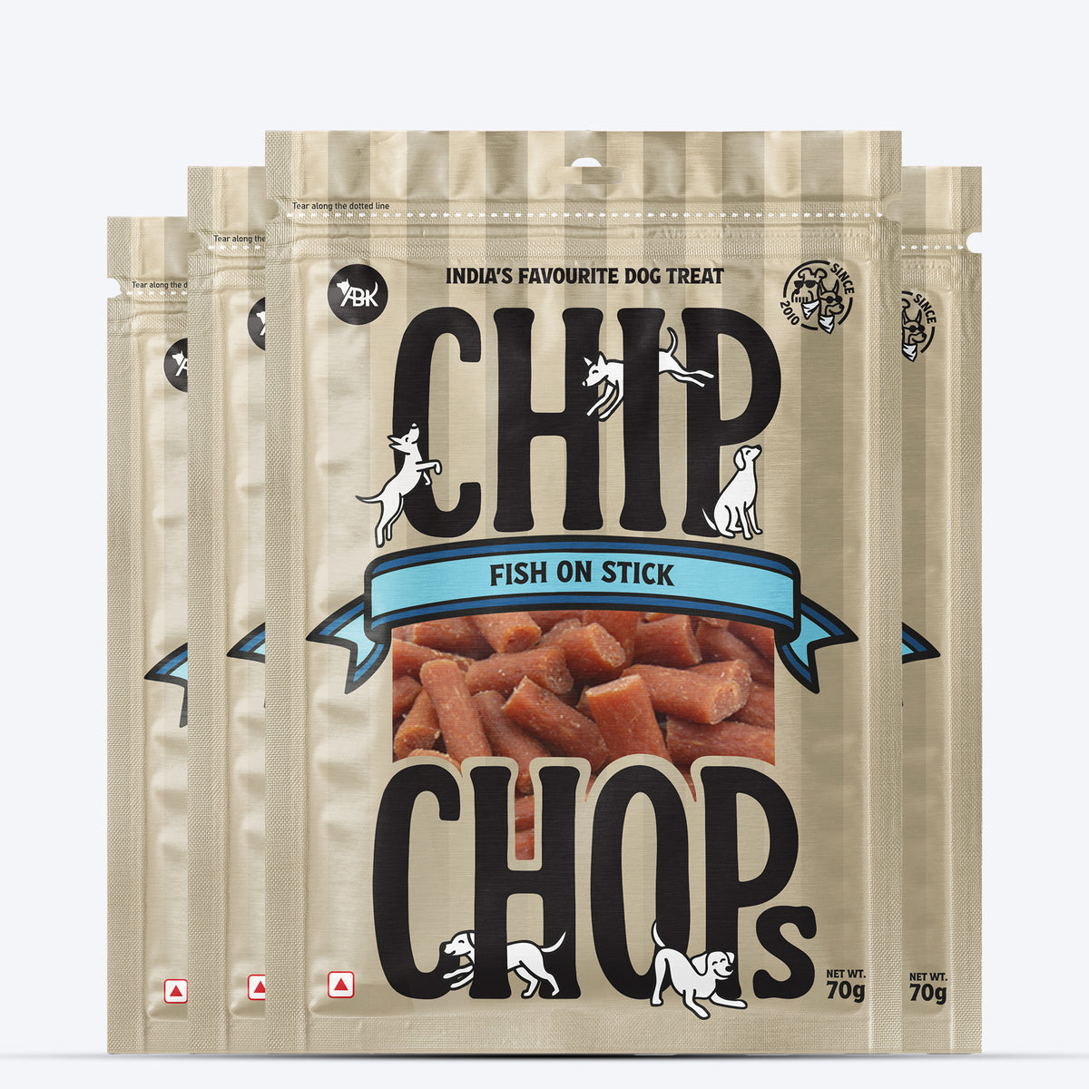 Chip Chops Fish On Stick Treats For Dog - 70 g
