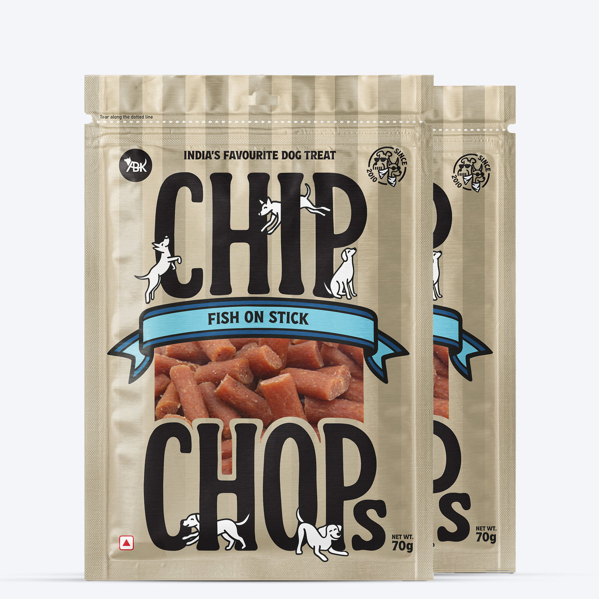 Chip Chops Fish On Stick Treats For Dog - 70 g