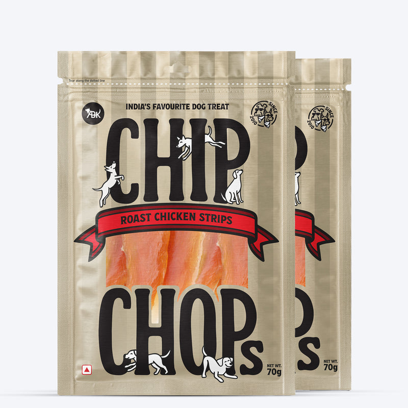 Chip Chops Roast Chicken Strips Treats For Dog