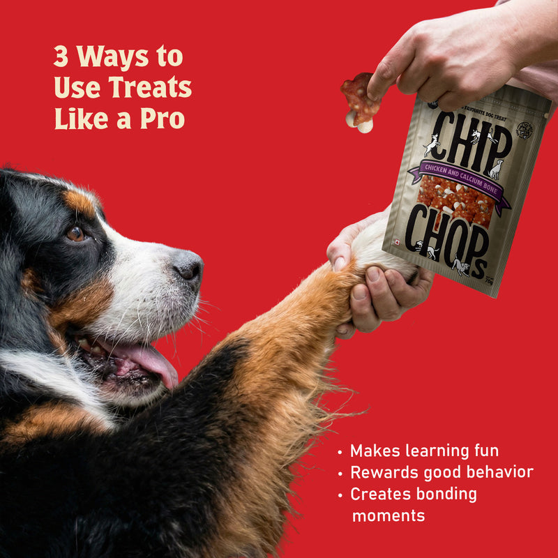 Chip Chops Chicken & Calcium Bone Treats For Dog - 70 g