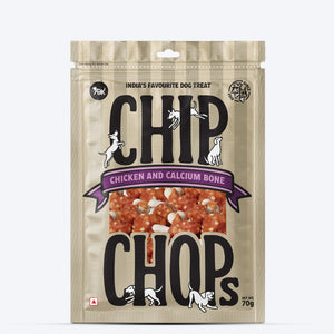 Chip Chops Chicken & Calcium Bone Treats For Dog - 70 g