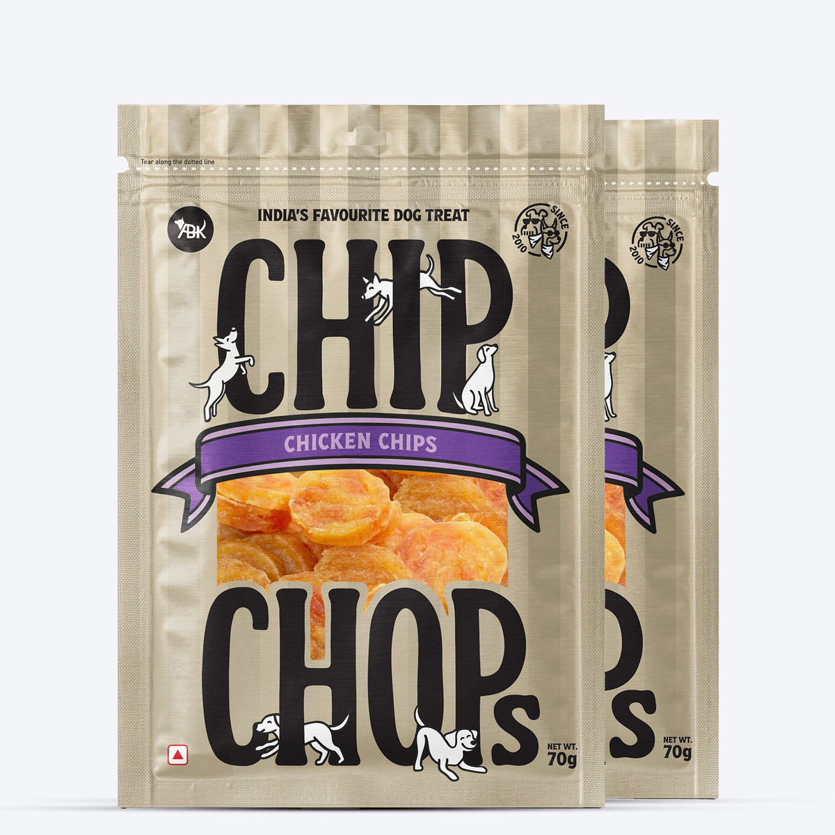 Chip Chops Chicken Chips Treats For Dog - 70 g