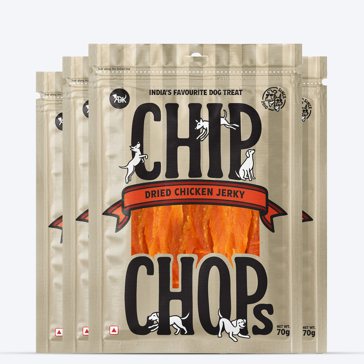 Chip Chops Sun Dried Chicken Jerky Treats For Dog