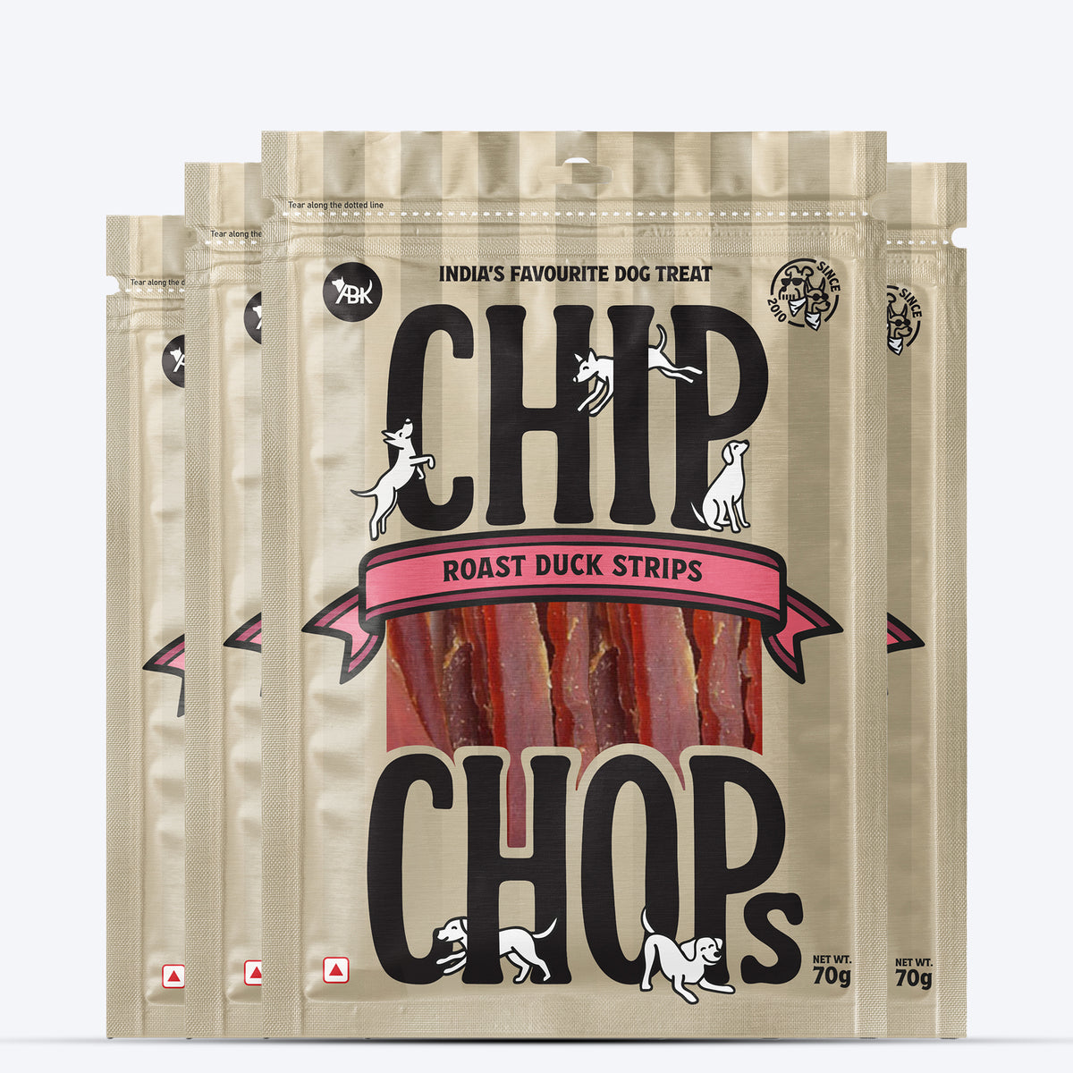 Chip Chops Roast Duck Treats For Dog - 70 g