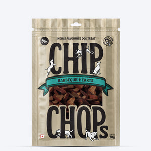 Chip Chops Barbeque Hearts Treats For Dog - 70 g