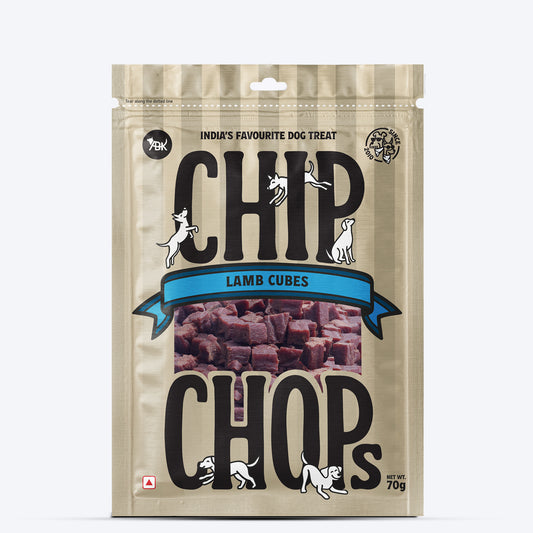 Chip Chops Lamb Cubes Treats For Dog - 70 g