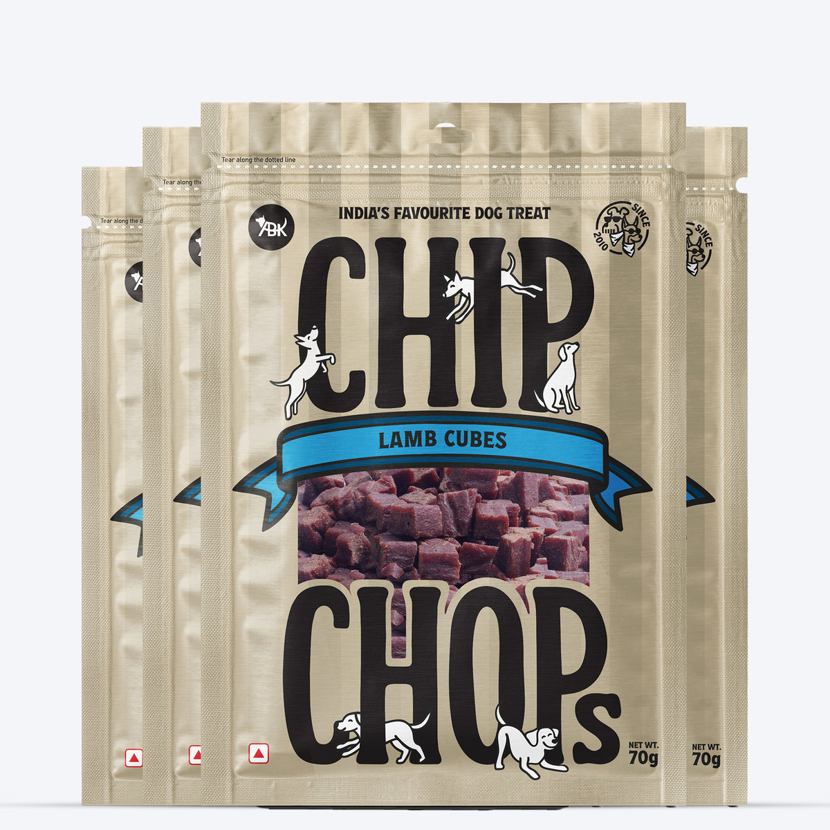 Chip Chops Lamb Cubes Treats For Dog - 70 g