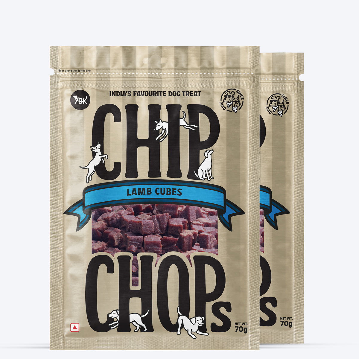 Chip Chops Lamb Cubes Treats For Dog - 70 g