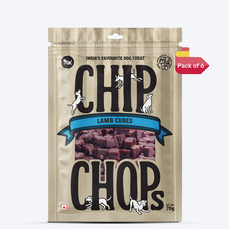 Chip Chops Lamb Cubes Treats For Dog - 70 g