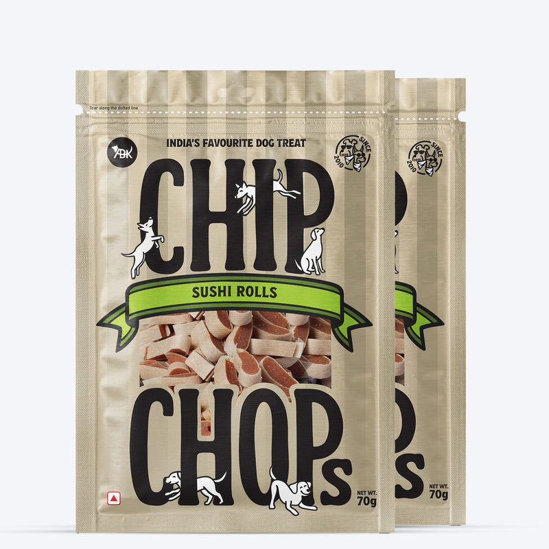Chip Chops Sushi Rolls Treats For Dog - 70 g