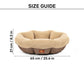 HUFT Cosy Cuddle Bed For Cat & Puppy - Beige