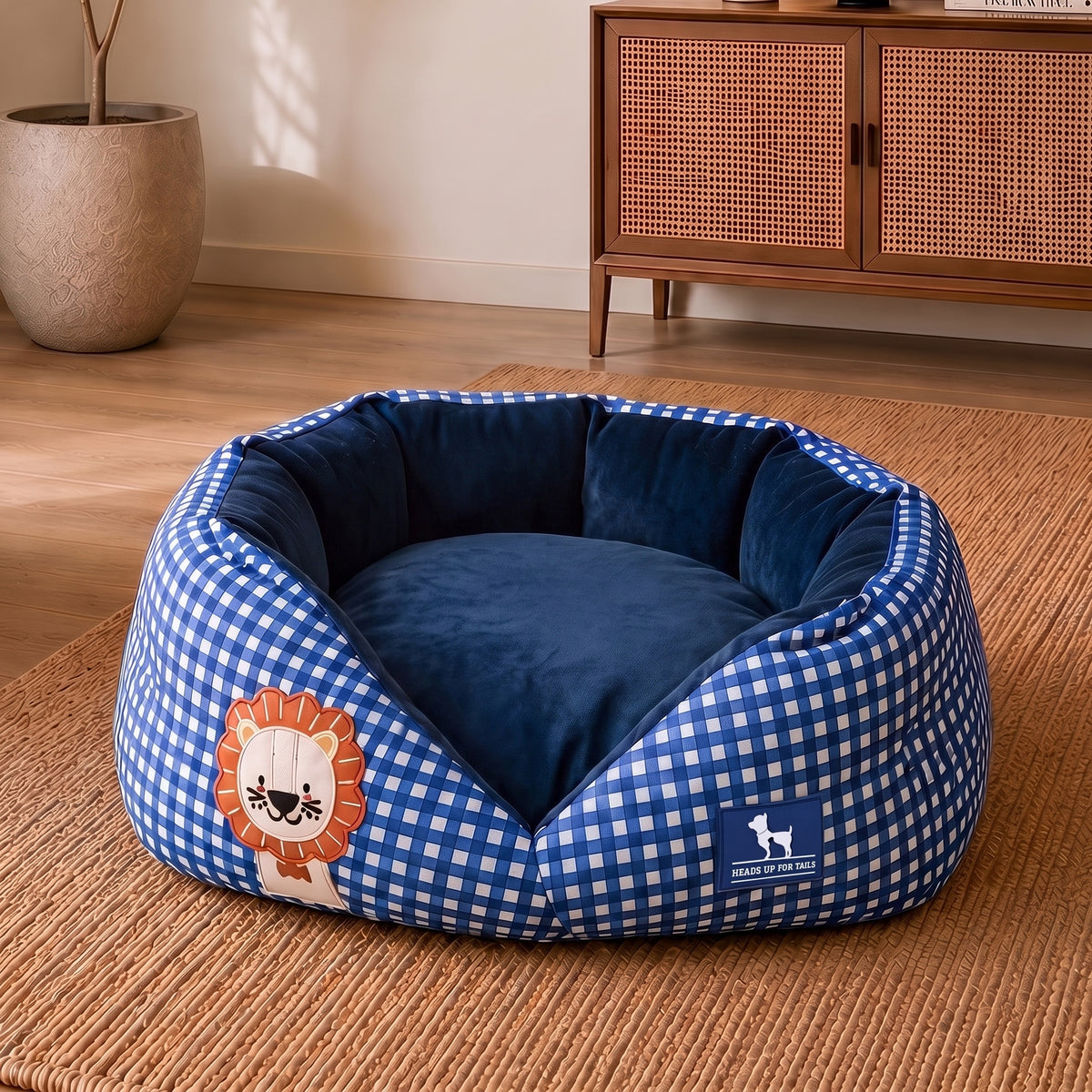 HUFT Purrfect Perch Bed For Cat & Puppy - Blue