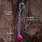 Dash Dog Catch-Me-Knot Bungee Rope Toy For Dog - Purple