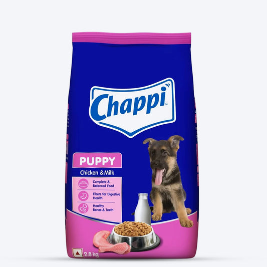 Chappi Chicken & Milk Dry Puppy Food - Heads Up For Tails
