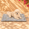 HUFT Jaipuri Baagh Dog Mat - Indigo