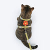 HUFT FeatherFit Adjustable Harness & Leash Set For Cat - Green