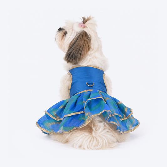 HUFT Royal Sapphire Dress For Dog - Blue