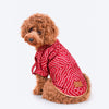 HUFT Royal Bandhani Kurta For Dog - Red