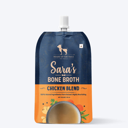 HUFT Sara's Chicken Blend Bone Broth For Dogs - 150 ml