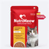 NutriMeow Chicken In Gravy Wet Food For Adult Cat - 80 gm