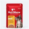 NutriMeow Chicken in Gravy Wet Food For Kitten - 80 gm