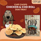 Chip Chops Dog Treats - Chicken & Codfish Roll - 70 g_03