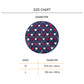 HUFT Embracing Heart Circular Mat For Dog & Cat - Navy