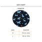HUFT Shadow Tails Round Mat For Dog - Blue