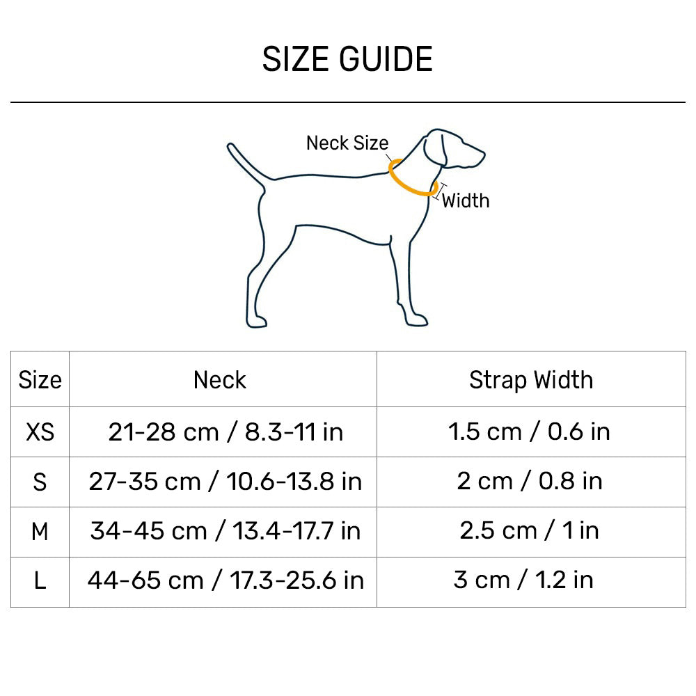 HUFT Classic Collar For Dog - Green