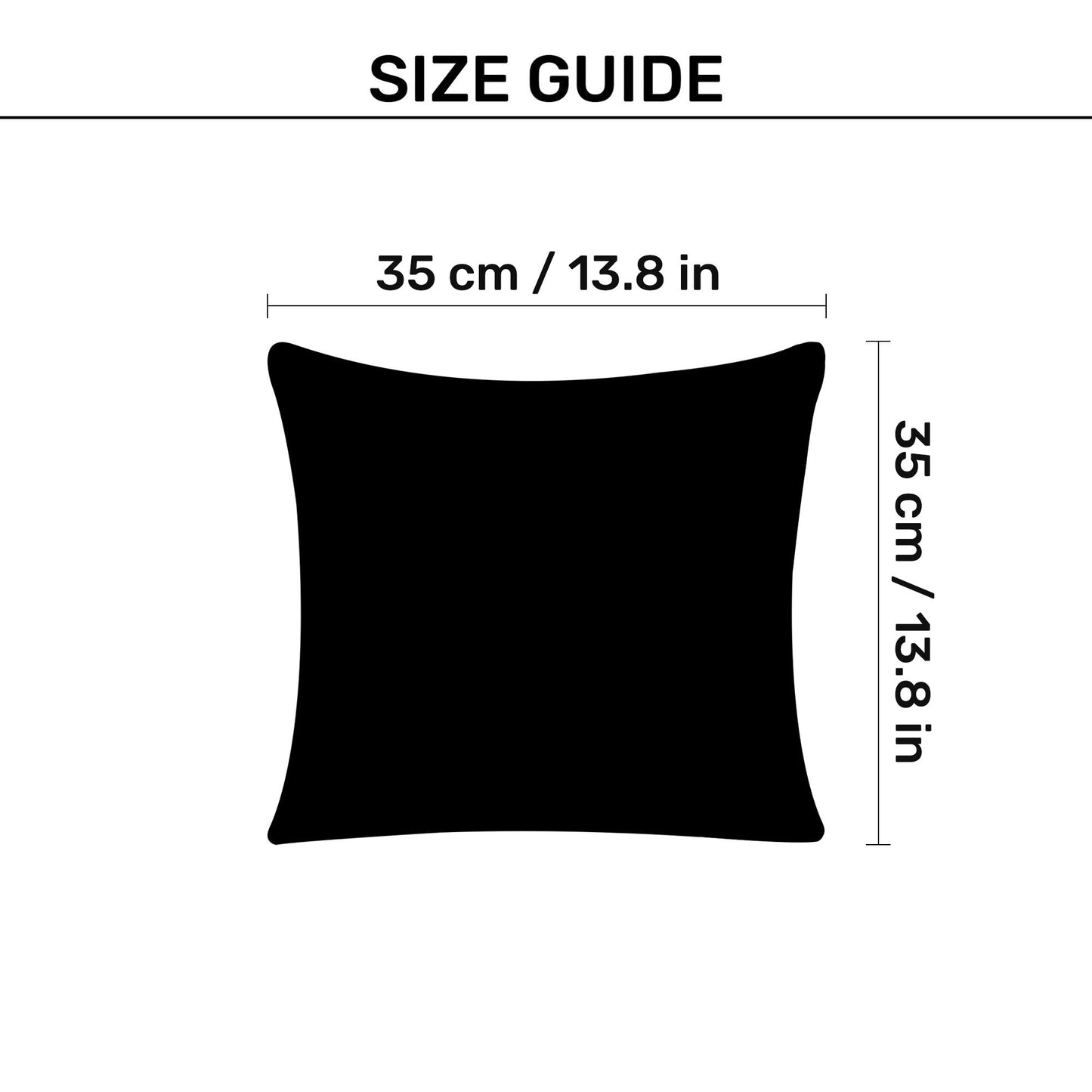 HUFT Tails & Trails Printed Cushion For Pet Lovers - Beige & Black